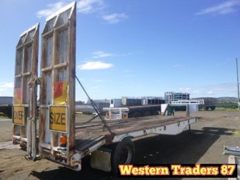 Freighter Drop Deck Trailer 1979 Used