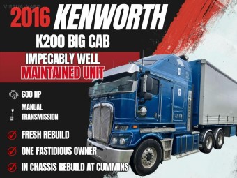 Kenworth K200 2016 used