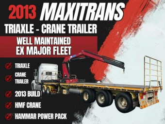 Maxitrans St302a 2013 used